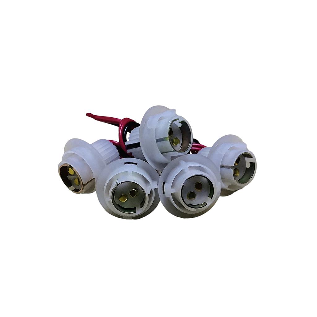 Socket de bombilla de 2 contactos