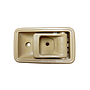 Manecilla interior beige