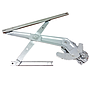 Cremallera para subir  izquierda vidrio corrido modelo 84/88