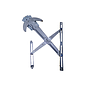 Cremallera para subir vidrio LH RN85 C/aleta