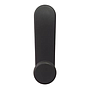 Manecilla de subir vidrio negra astrillado metalico